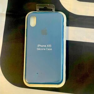 Bundle deal- Apple iPhone XS Max Silicone Case Set - Navy, Peach, Scarlet -deal